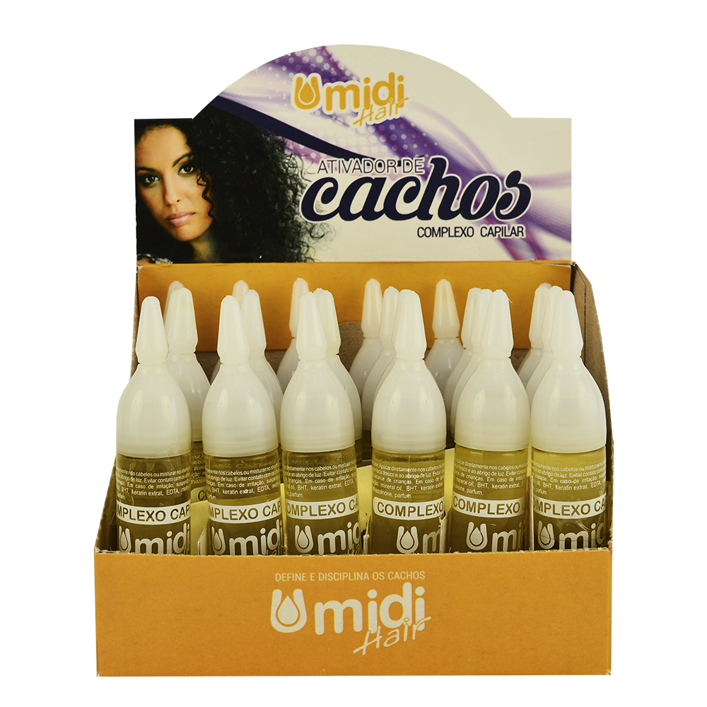 VIT U.HAIR ATIV DE CACHOS 10ML C/24