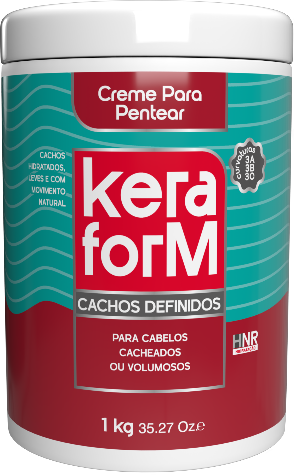 CREME PARA PENTEAR KERAFORM CACHOS DEFINIDOS 1KG