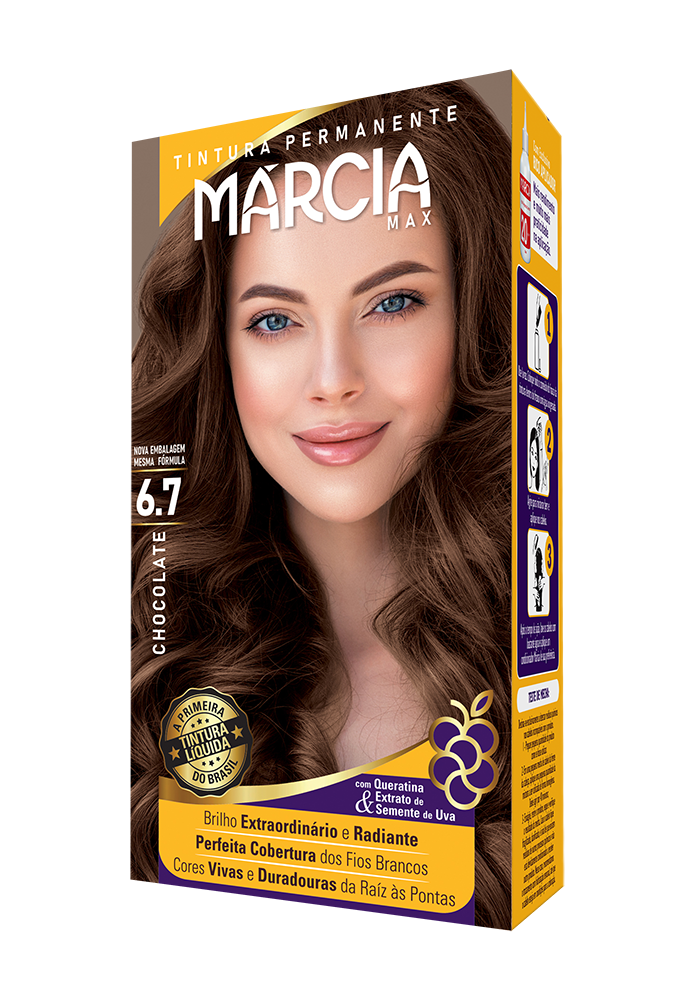 TINTURA LÍQUIDA MÁRCIA CHOCOLATE 6.7
