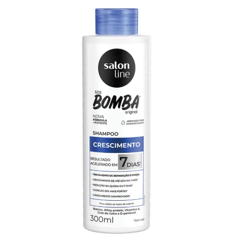 SHAMPOO SALON LINE SOS BOMBA CRESCIMENTO  300ML