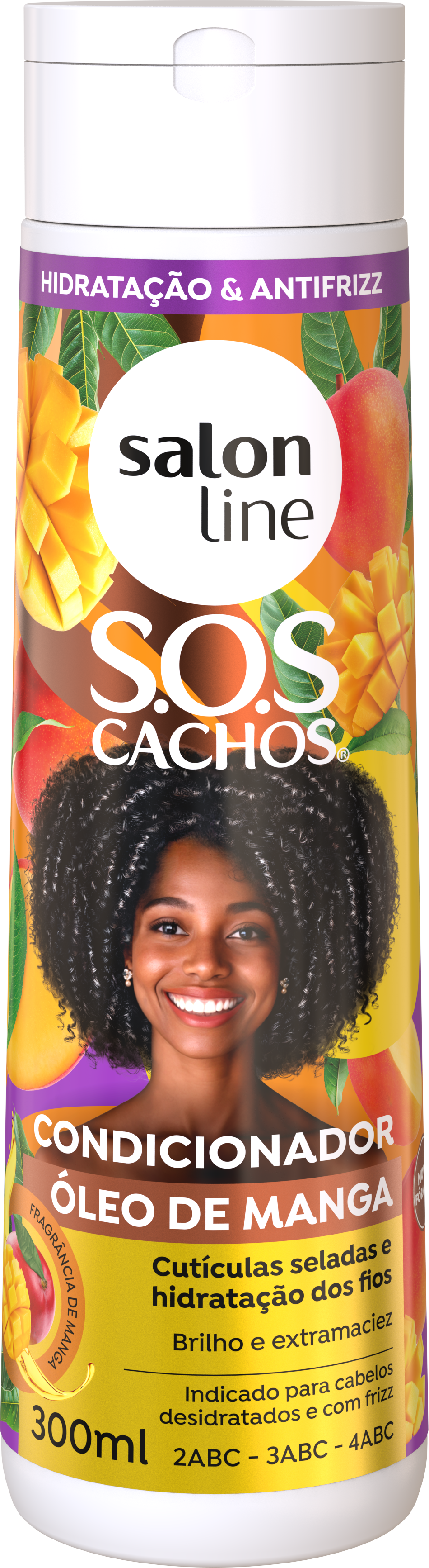 CONDICIONADOR SALON LINE SOS MANGA ÓLEO DE MANGA  300ML