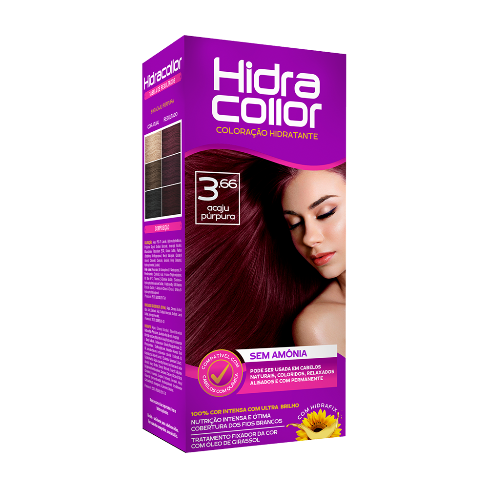 Coloração Hidracollor Acaju Púrpura 3.66