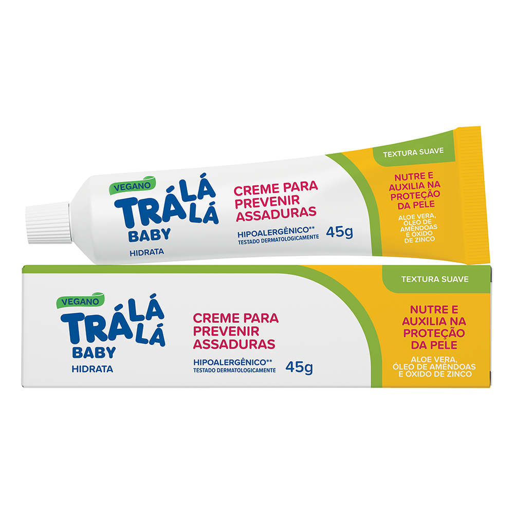 CREME PREV ASSAD TRÁ LÁ LÁ BABY HIDRATA 12X45G