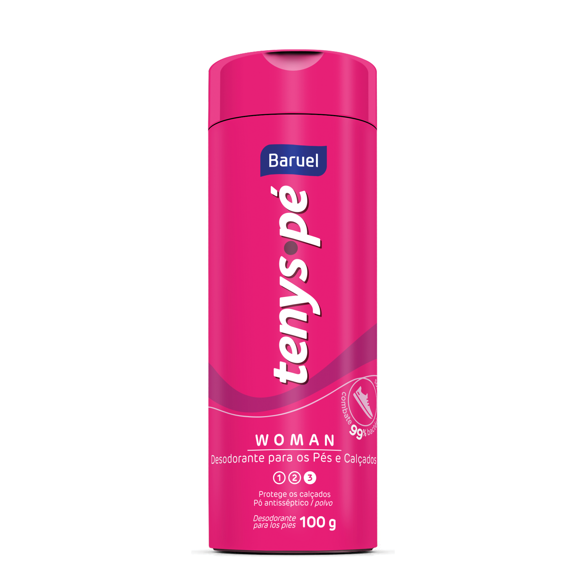 TALCO BARUEL TENYS PÉ WOMAN 100G