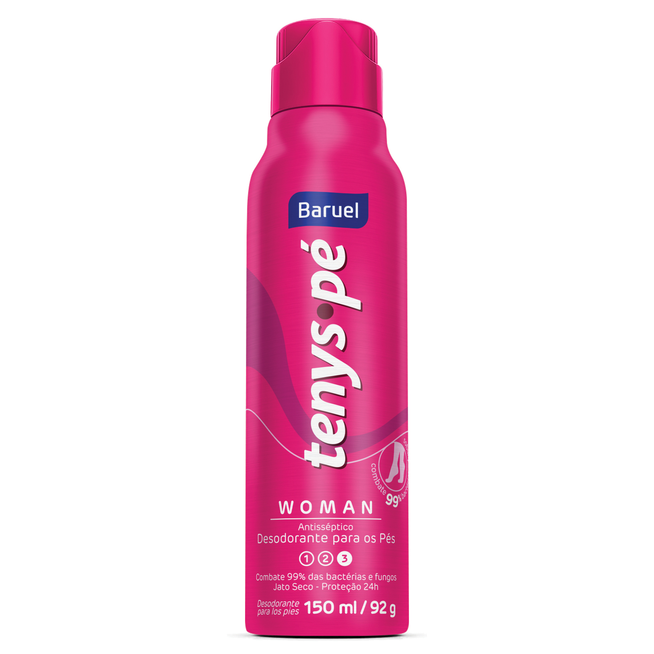 TALCO BARUEL TENYS PÉ JATO SECO WOMAN 92G