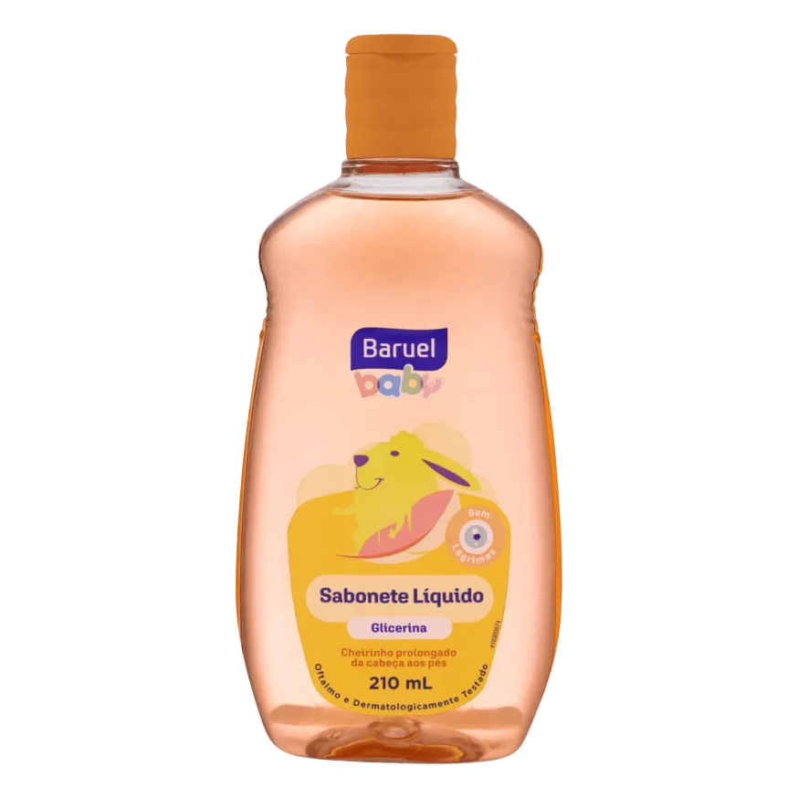 SABONETE LÍQUIDO BARUEL BABY COM GLICERINA 210ML