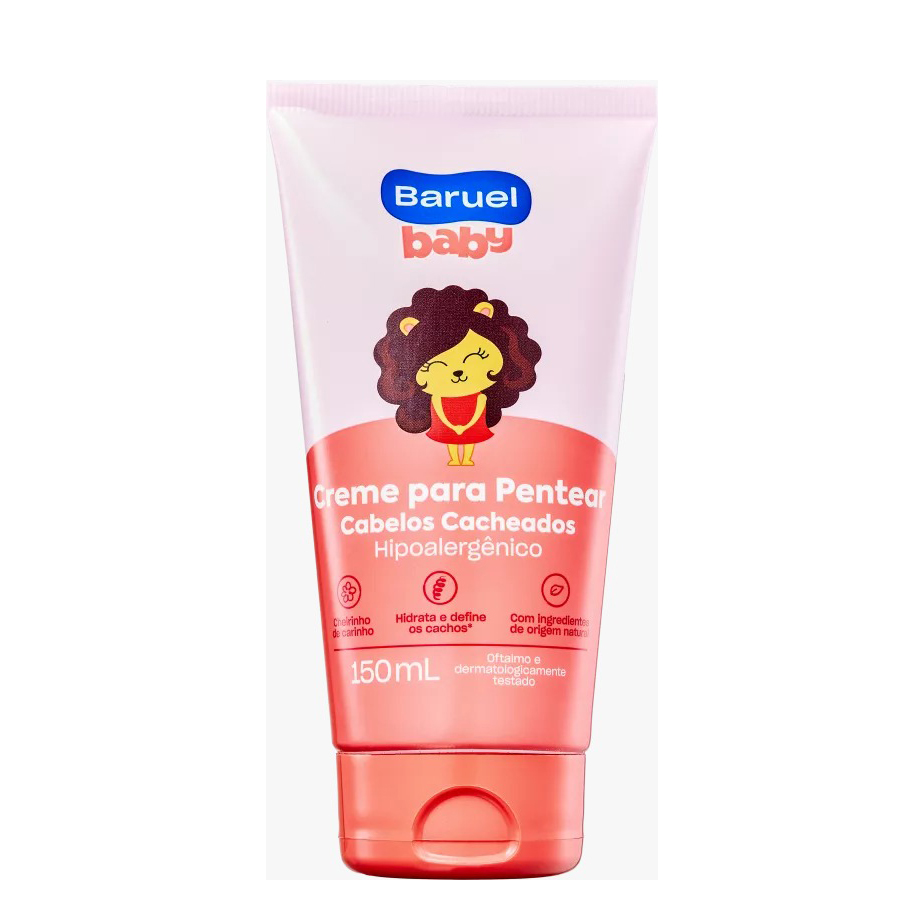 CREME PARA PENTEAR BARUEL BABY CABELOS CACHEADOS 150ML