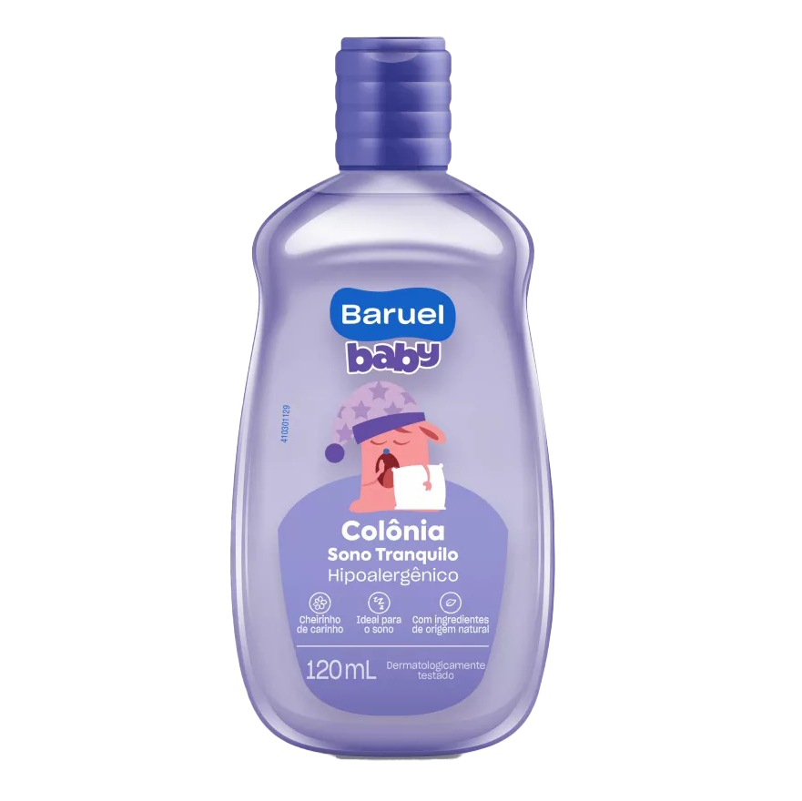 DEO COLÔNIA BARUEL BABY SONO TRANQUILO 120ML