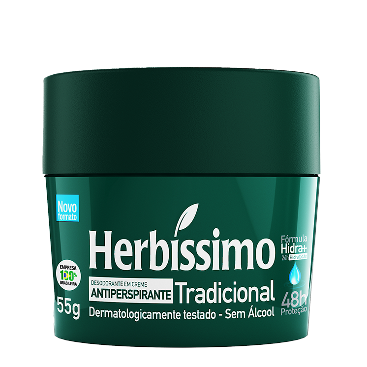DESODORANTE CREME HERB. TRADICIONAL 55GR