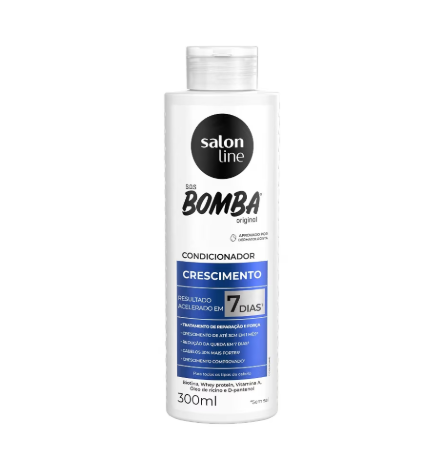 CONDICIONADOR SALON LINE SOS BOMBA ORIGINAL  300ML