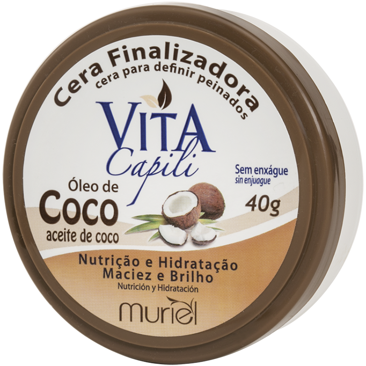 CERA FINALIZADORA CAPILAR COCO 40G