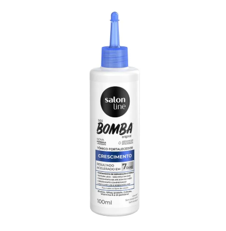 TÔNICO FORTALECEDOR SALON LINE SOS BOMBA CRESCIMENTO ACELERADO  100ML
