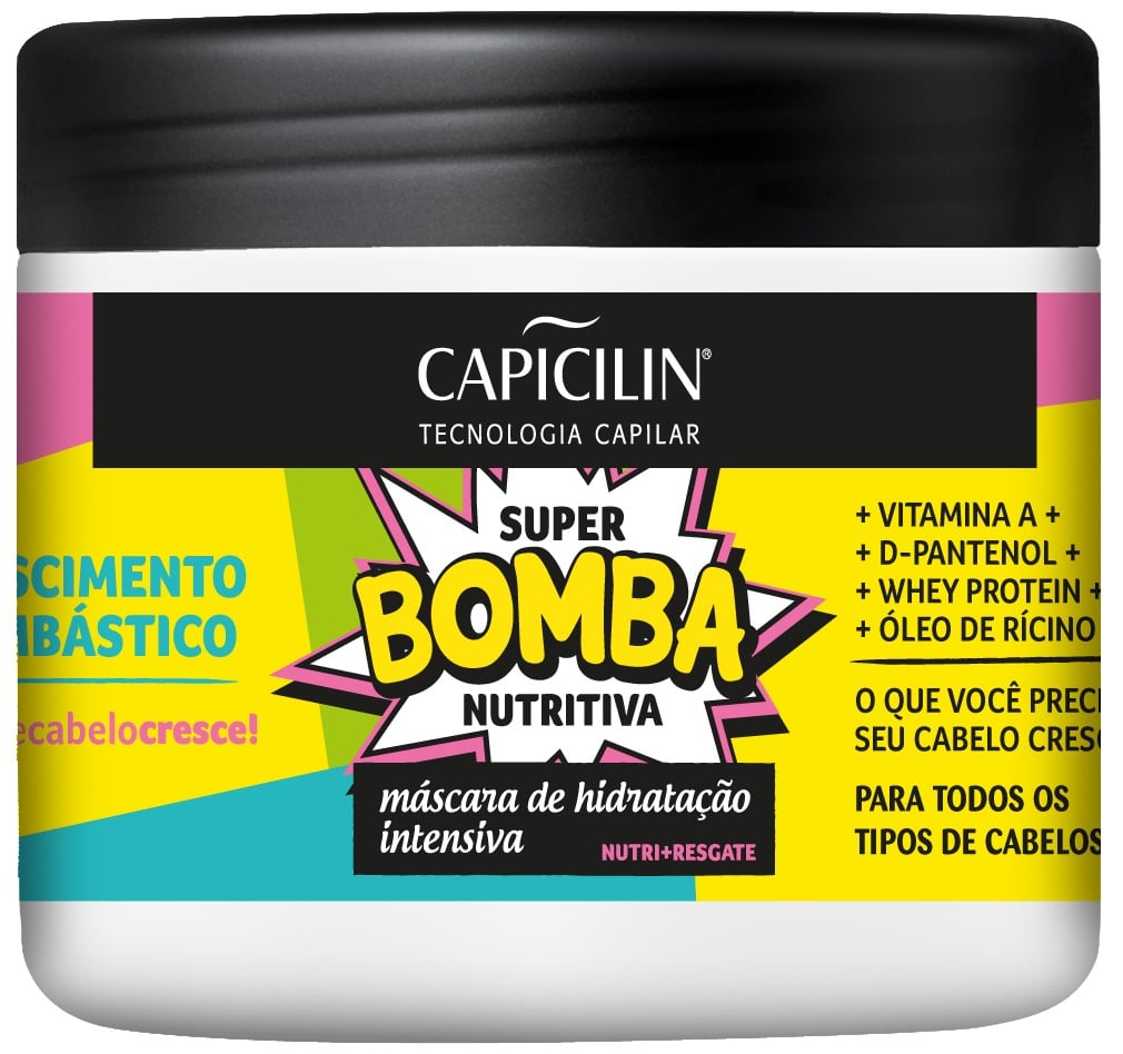 Máscara Capicilin Super Bomba Nutritiva 350g