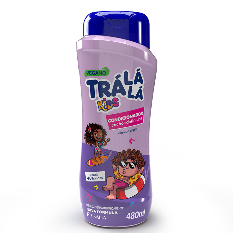 CONDICIONADOR TRÁ LÁ LÁ KIDS CACHOS 12X480 ML