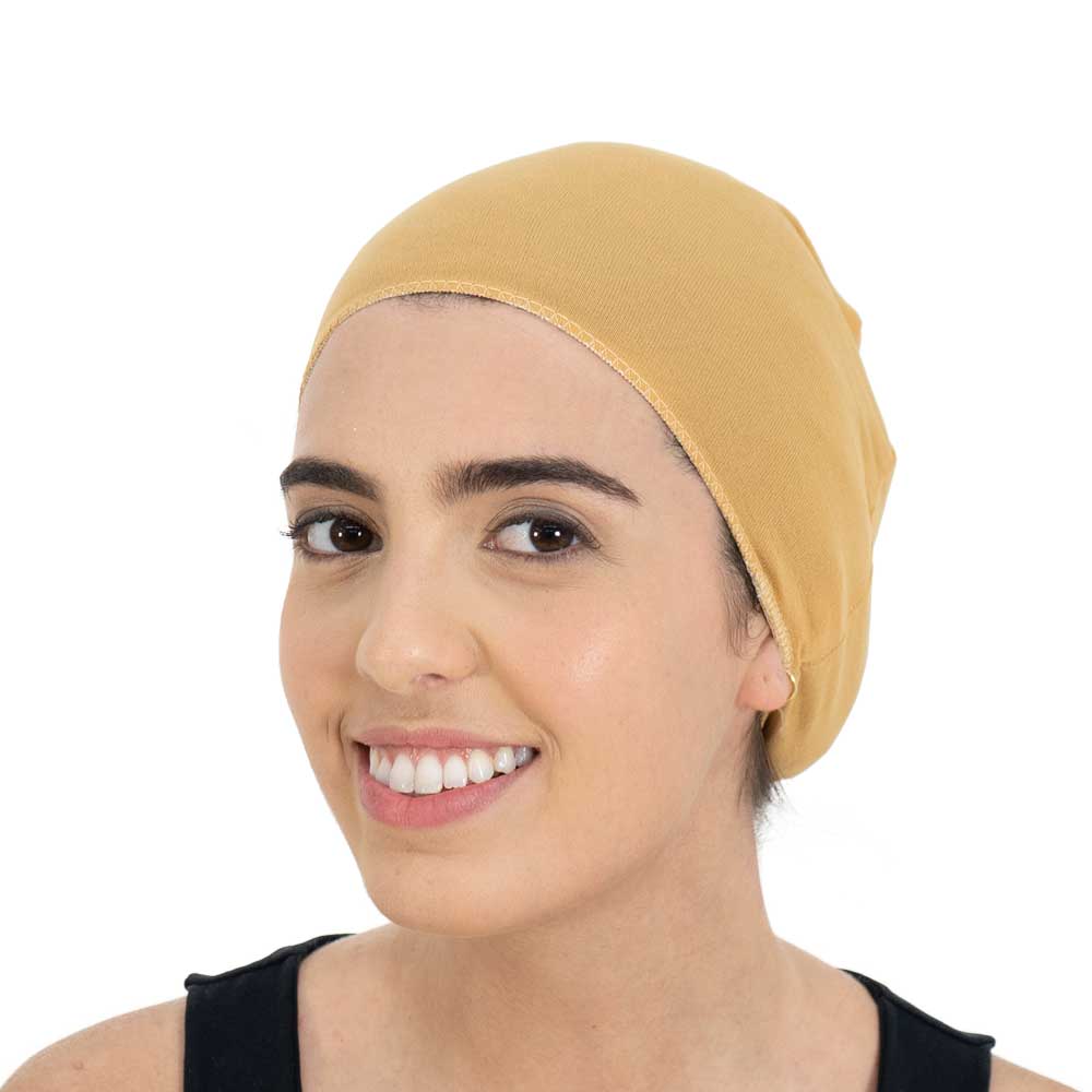 TOUCA PARA CABELO NERO BEGE