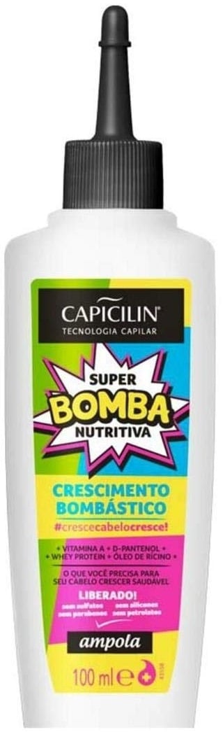 Ampola Capicilin Super Bomba Nutritiva 100ml