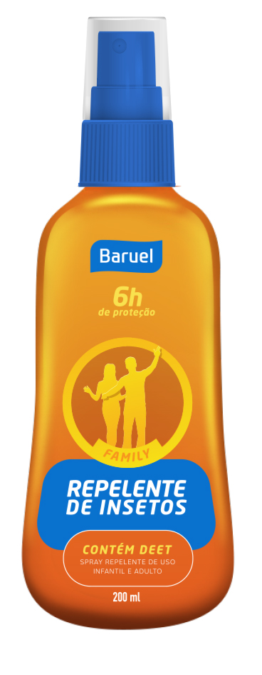 SPRAY REPELENTE BARUEL FAMILY 200ML