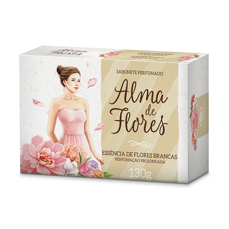 SAB BARRA A.FLORES FLOR.BRANCAS 130G
