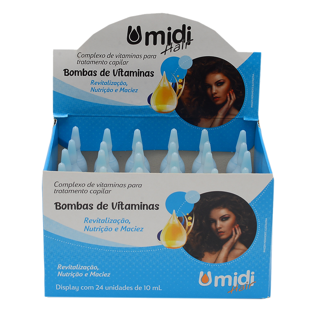 VIT U.HAIR BOMBA VITAMINAS 10ML C/24