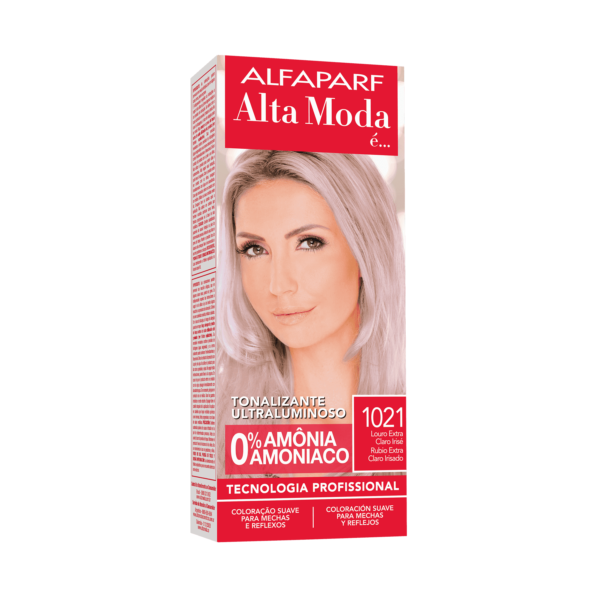 TONALIZANTE ALFAPARF ALTA MODA 10.21 MECHAS E REFLEXOS 120G