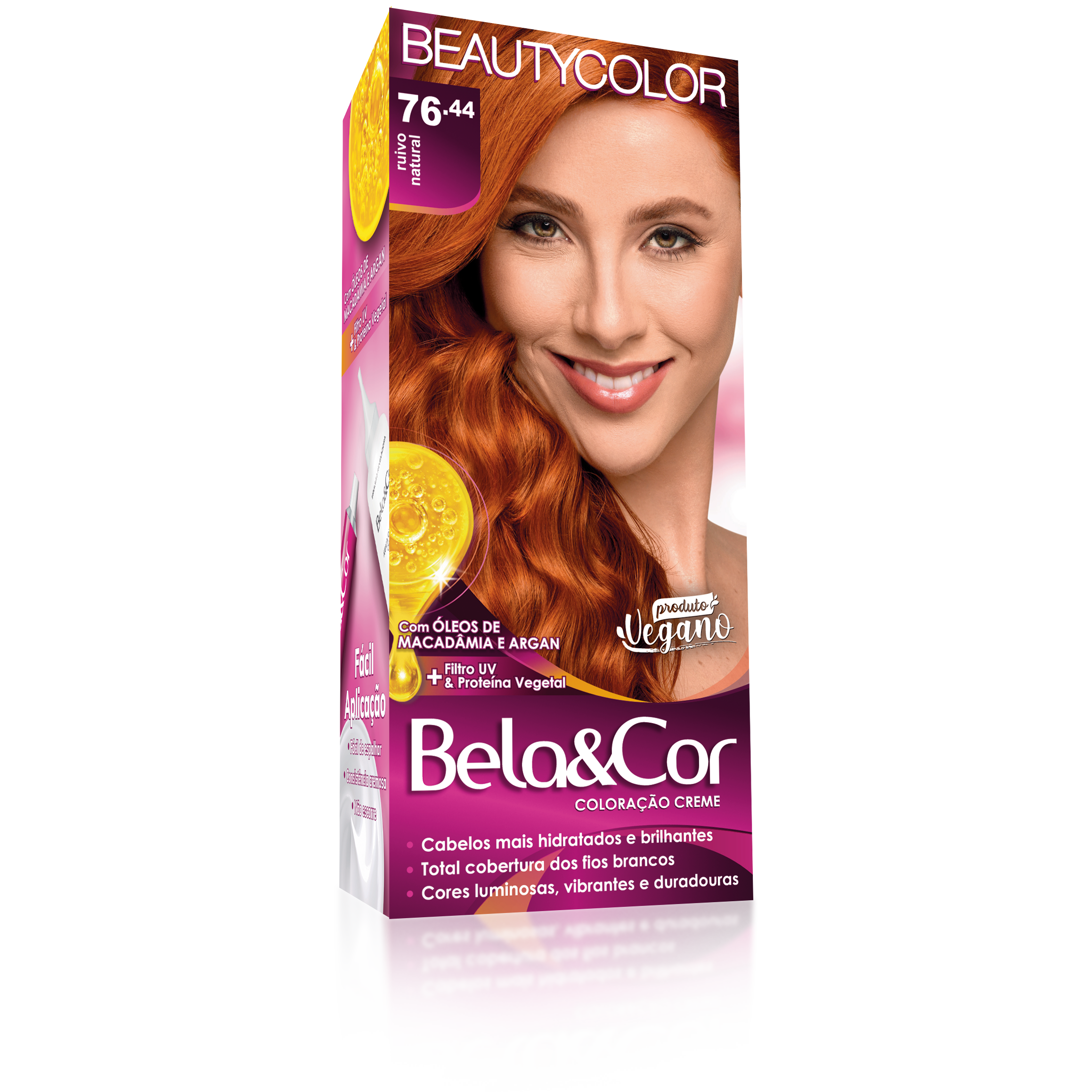 Coloraçao Bela&Cor 76.44 Ruivo Natural