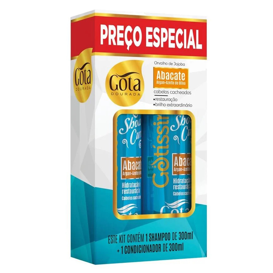 KIT SHAMPOO + CONDICIONADOR ORVALHO DE JOJOBA 300ML