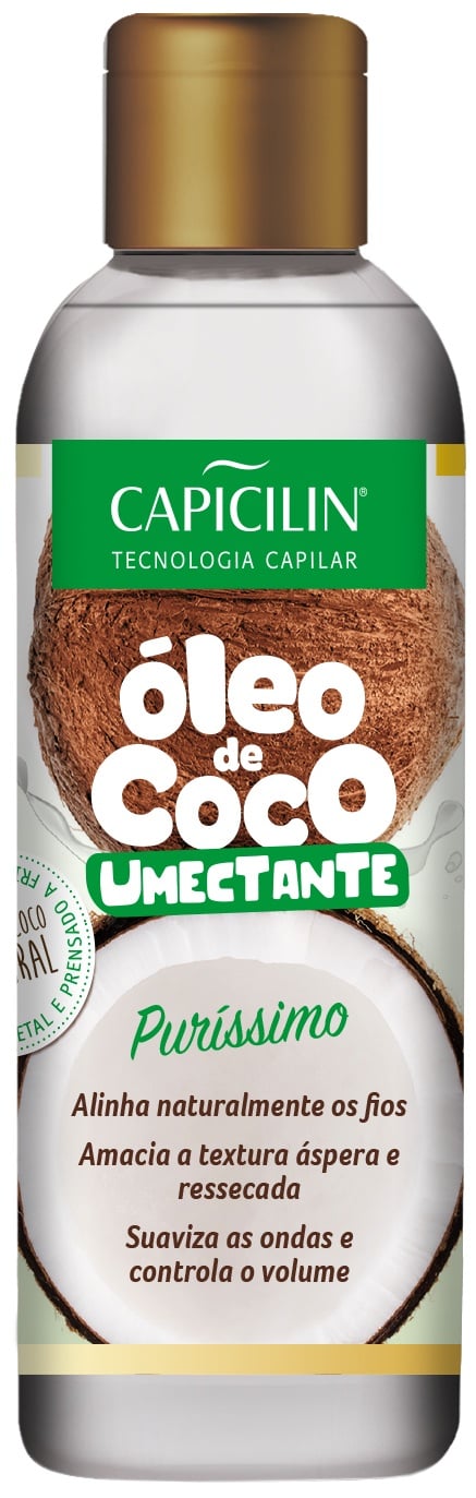 Óleo de Coco Umectante Capicilin 55ml