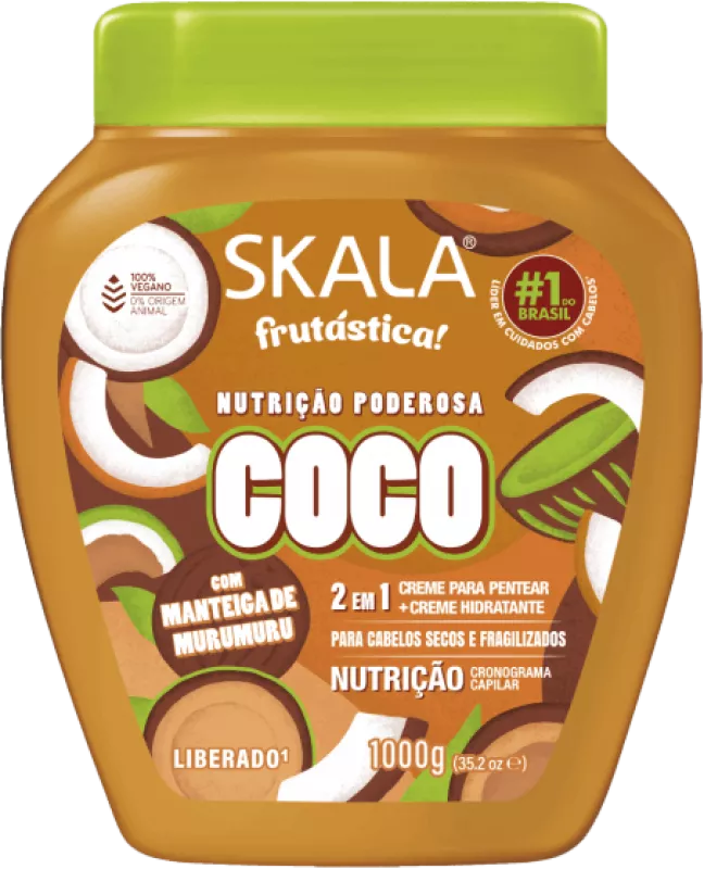 Creme de Tratamento Skala Frutástica Coco 1kg