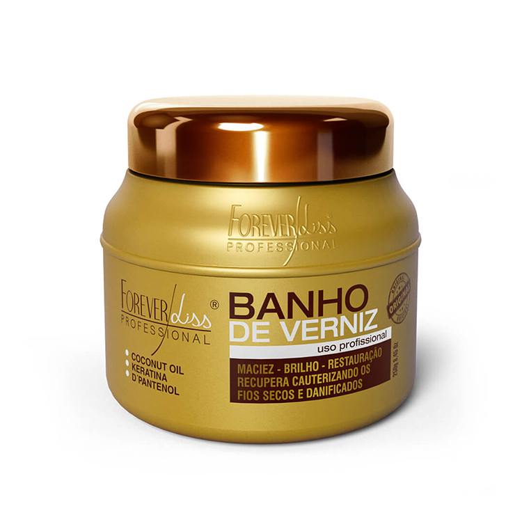 MÁSCARA BANHO DE VERNIZ FOREVER LISS 250G