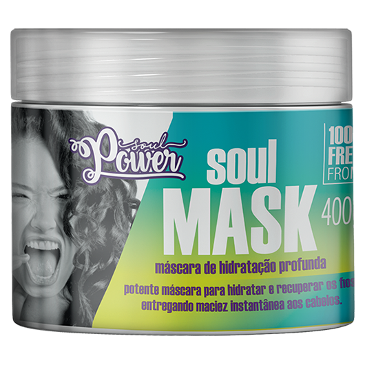 MASCARA DE HIDRATACAO PROFUNDA SOUL MASK SOUL POWER 400G