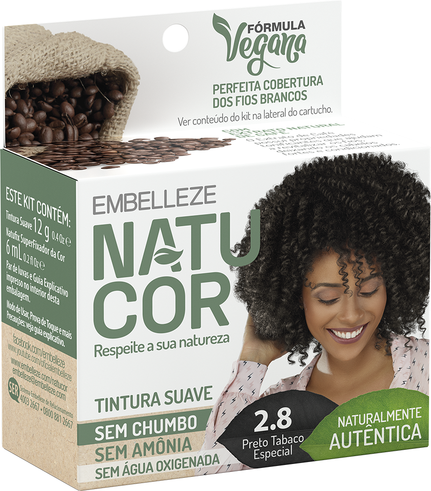 TINT NATUCOR 2.8 CAFE FORTE 12G