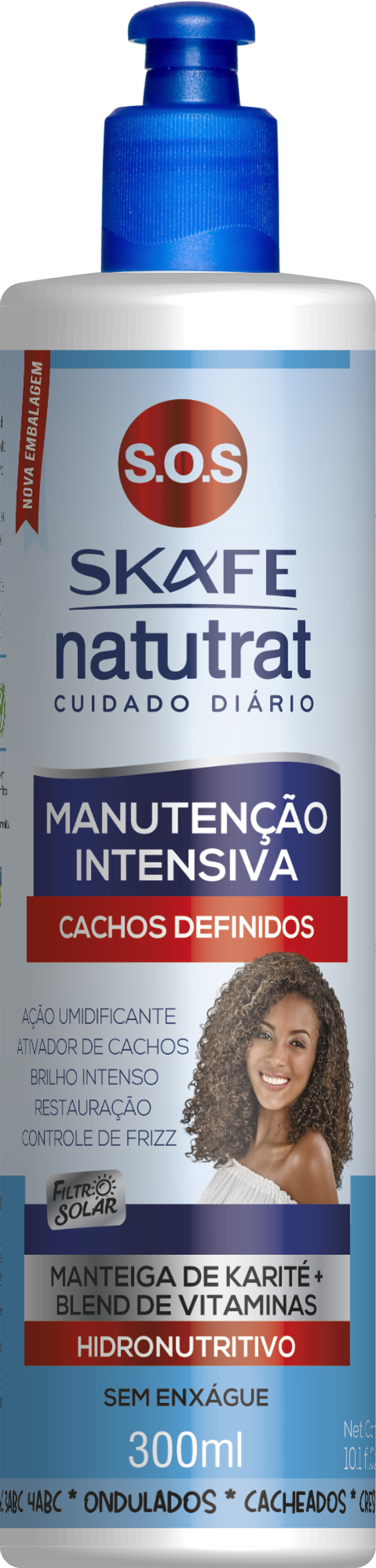MANUTENÇÃO INTENSIVA NATUTRAT SOS CUIDADO DIÁRIO 300ML