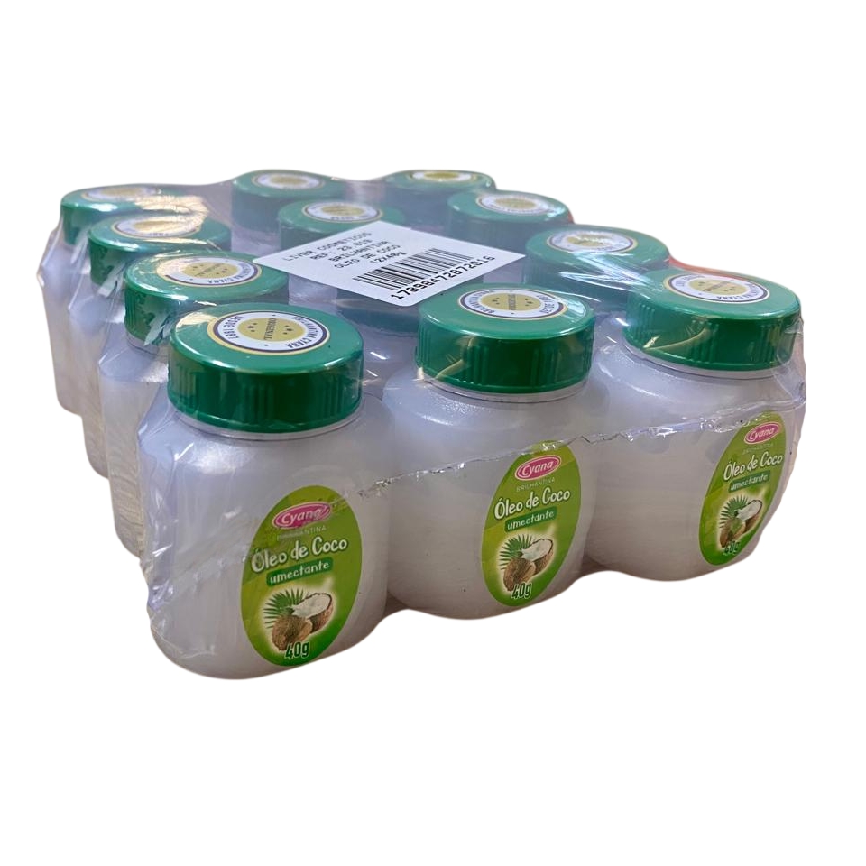 BRILHANTINA OLEO DE COCO CYANA 40G C/12