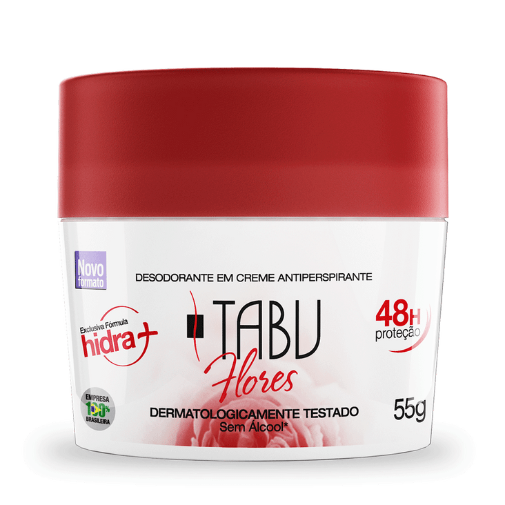 DESODORANTECREME ANTIP.TABU-FLORES 55 GR