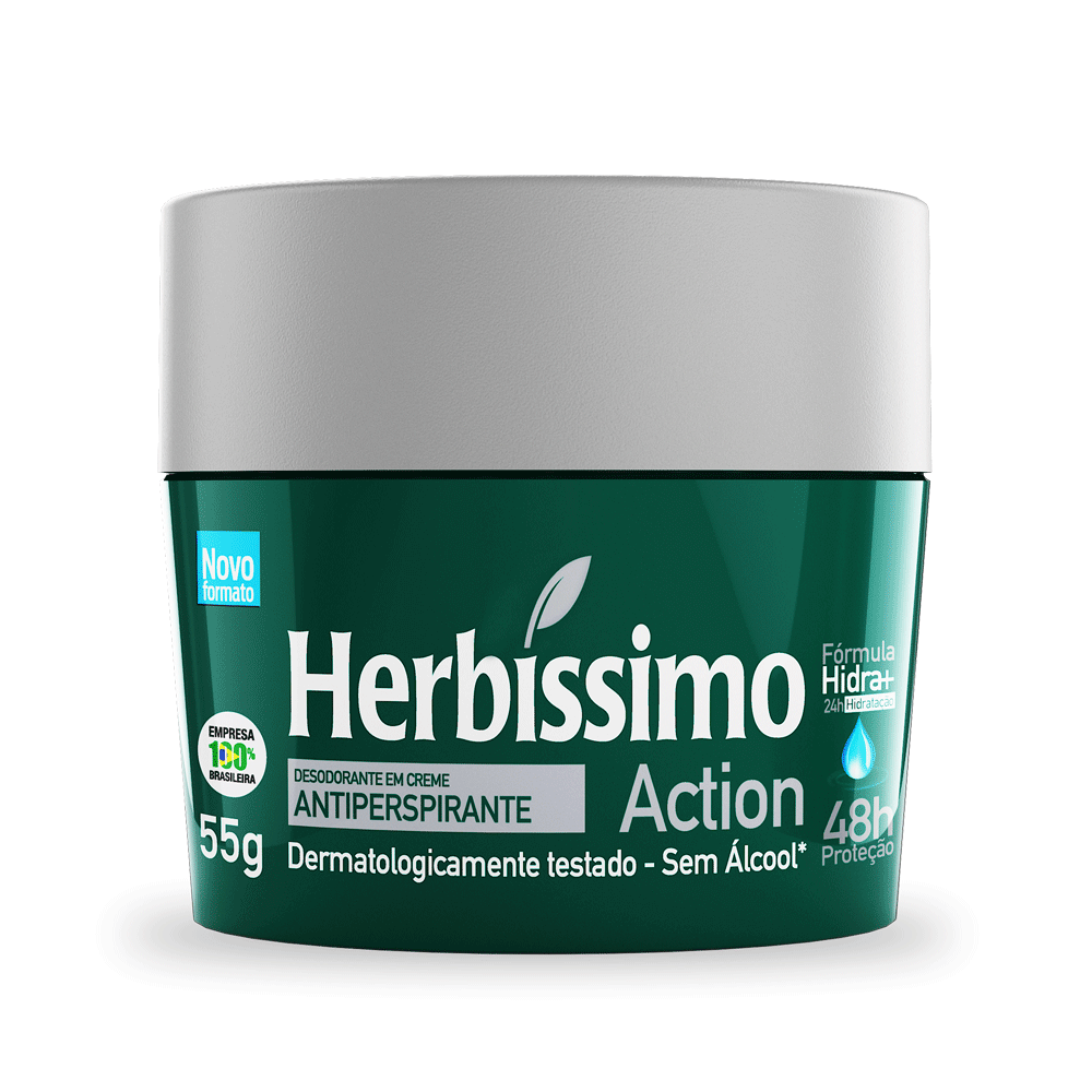 DESODORANTE CREME HERB. ACTION 55GR