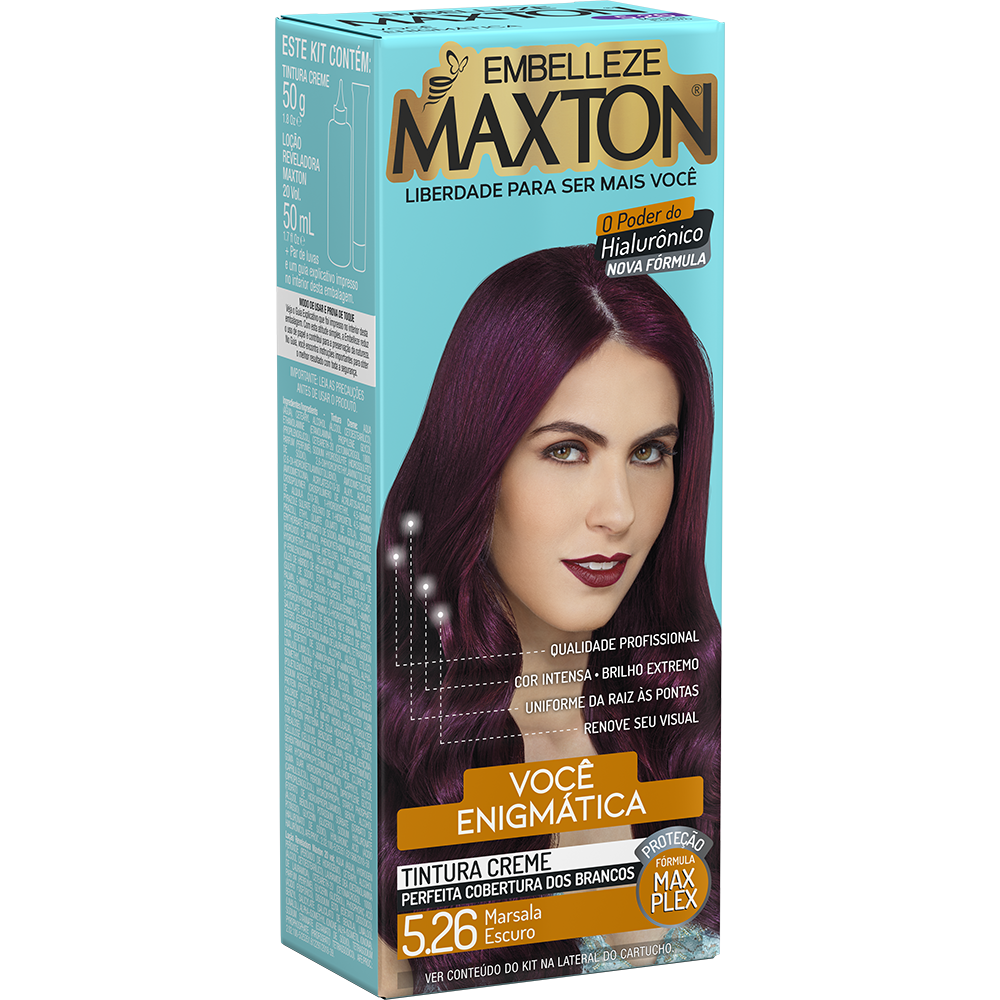 TINTURA MAXTON MARSALA ESC 5.26 EMBELLEZE