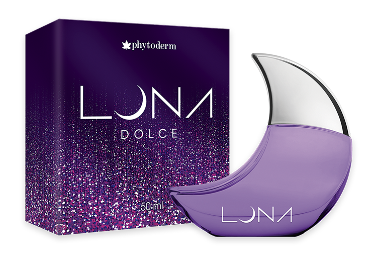 DEO COLÔNIA LUNA DOLCE PHYTODERM - PERFUME FEMININO - 50ML