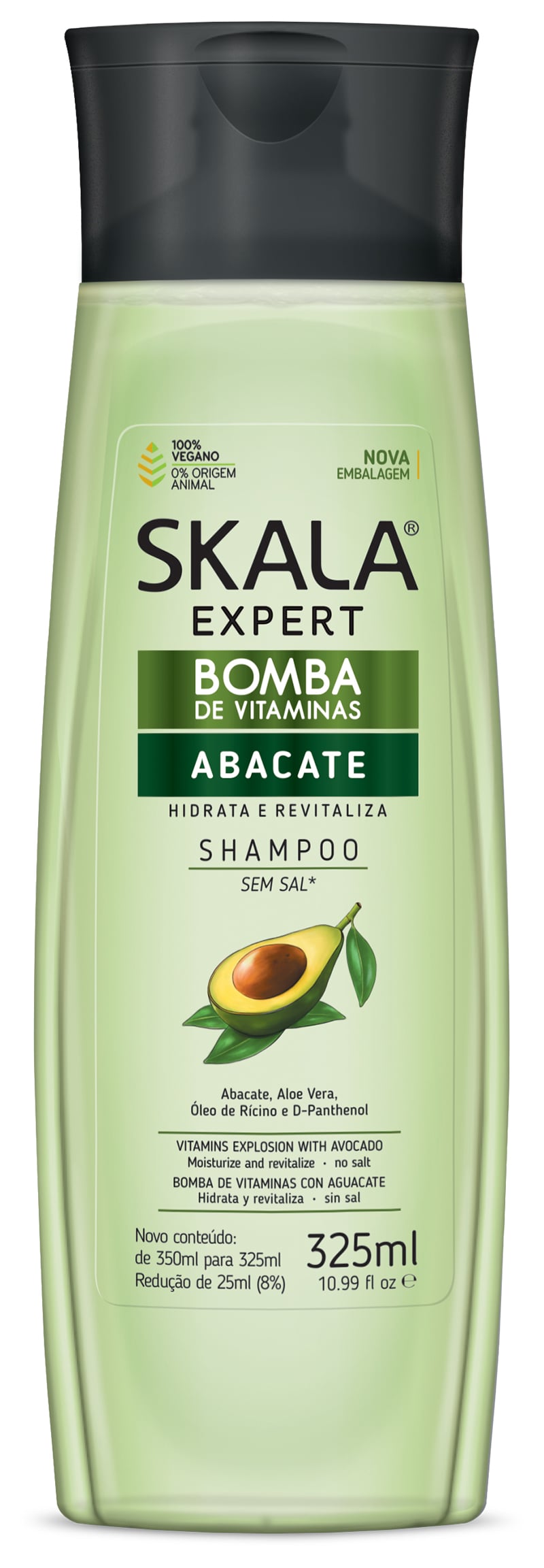 Shampoo Skala Abacate 325ml