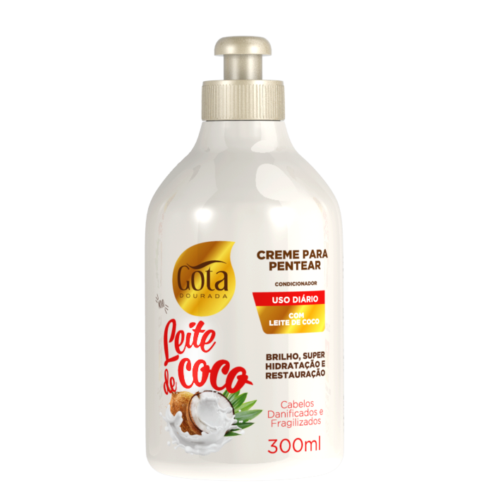 SEM ENXAGUE GOTA LEITE DE COCO 300 ML