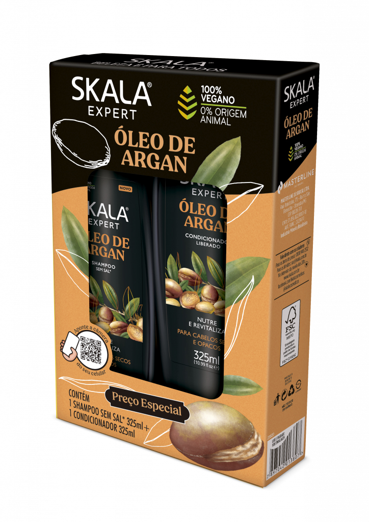 KIT SH+COND SKALA OLEO DE ARGAN 325ML