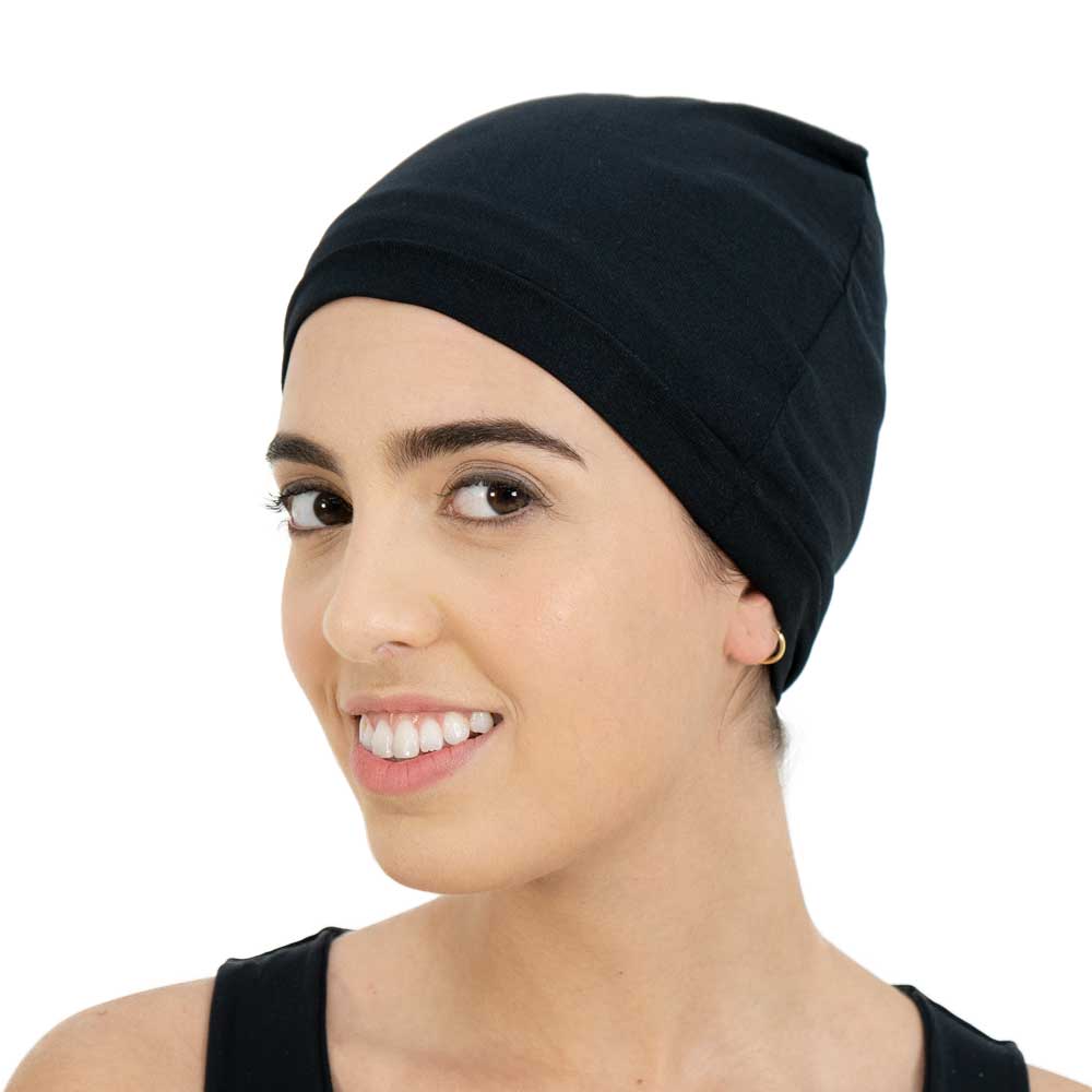 TOUCA P/CABELO NERO C/ BARRA PRETA