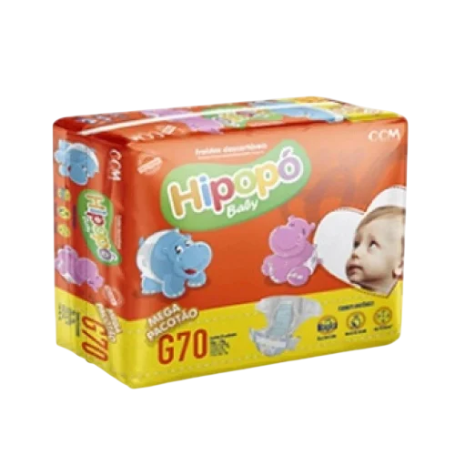 FRALDA HIPOPO BABY MEGA G C/70