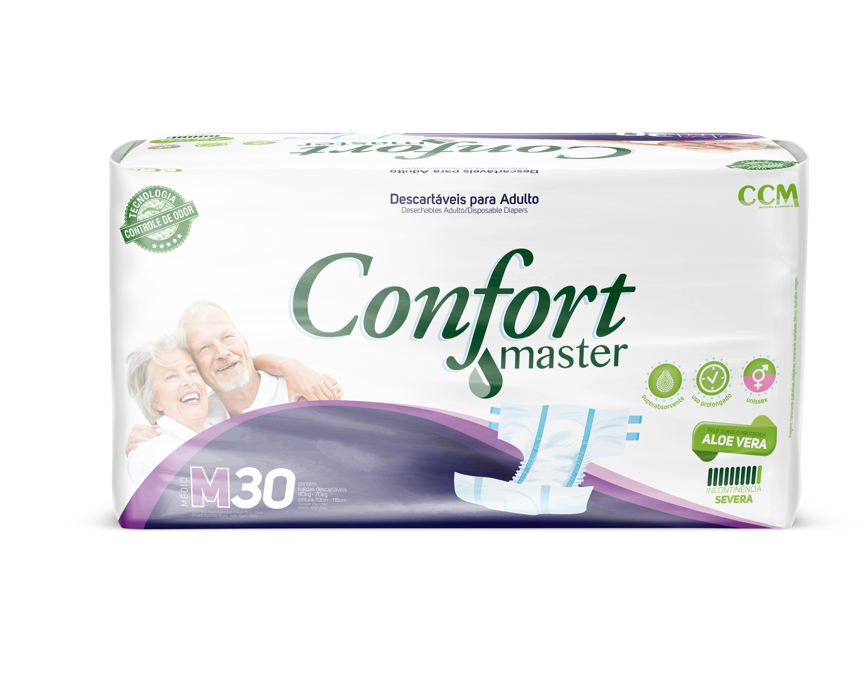 FRALDA GERIAT.CONFORT MASTER ECO M C/30