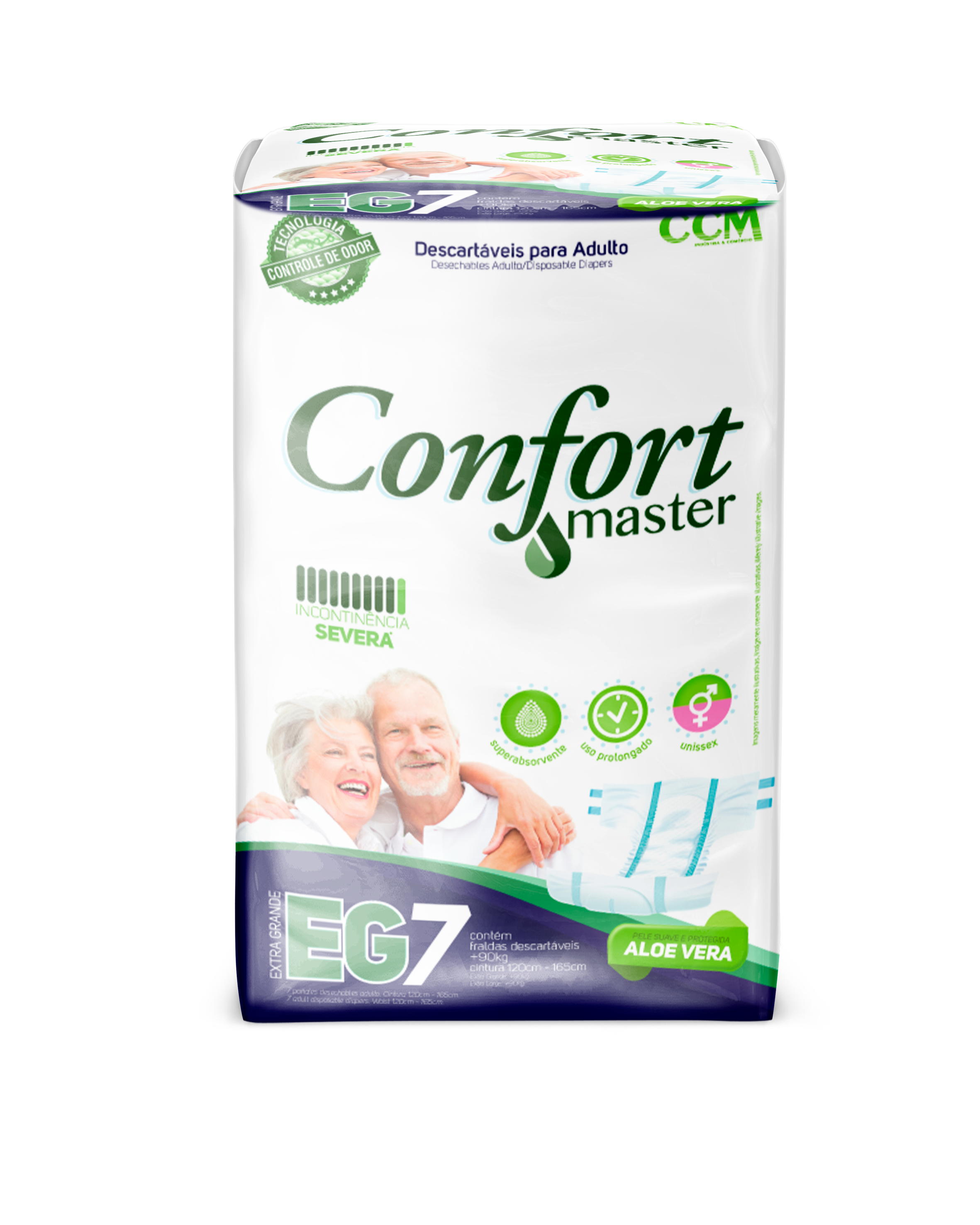 FRALDA GERIAT.CONFORT MASTER REG XG C/7