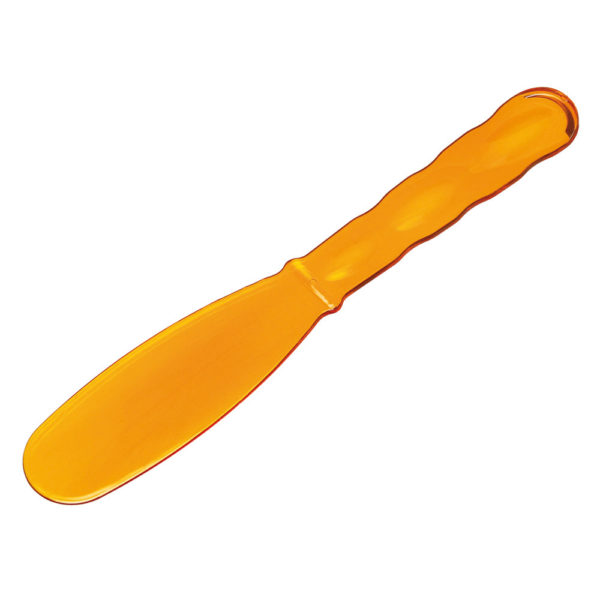 Espátula para Creme Santa Clara Acrílico Luxo Grande Cores Sortidas Ref. 1111