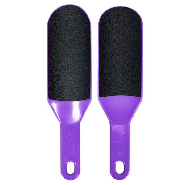 LIXA PLASTICA ANATOMICA POPULAR PRETA PARA OS PES