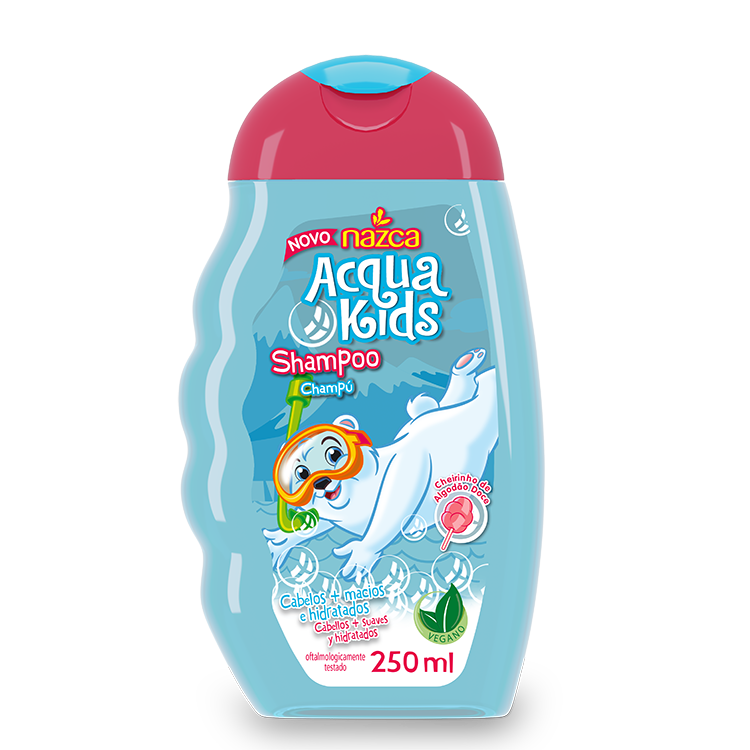 ACQUA KIDS SHAMPOO ALGODAO DOCE 250ML