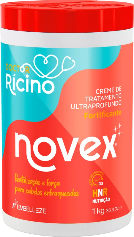 CREME PENTEAR NOVEX DOCTOR RICINO 1KG EMBELLEZE
