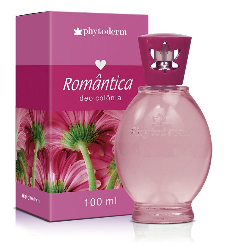 DEO COLÔNIA ROMÂNTICA PHYTODERM - PERFUME FEMININO - 100ML