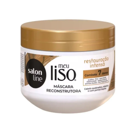 Máscara Restauradora Salon Line Meu Liso Restauração Intensa 300g